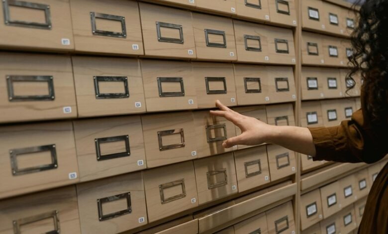 archived system record numbers