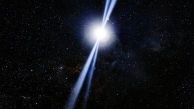 cosmic beam growth trajectory